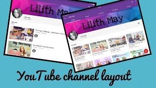 How to customise the layout of your YouTube channel on an IPad