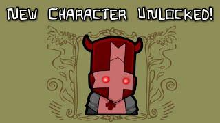 I Unlocked The Crimson Knight In Castle Crashers…