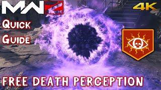 MODERN WARFARE 3 ZOMBIES Easter Eggs: 'Free Death Perception' Guide (4K)