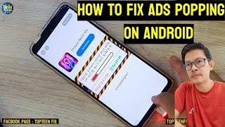 How to fix ads or virus popping up on android phone @ahmeefood