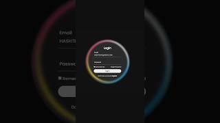 Amazing Animated Login Form using HTML CSS & JS ||  #csstrick #hashtechie