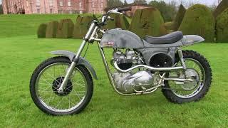 Classic Dirt Bikes "Steve McQueen Rickman Metisse Desert Racer Part 2"