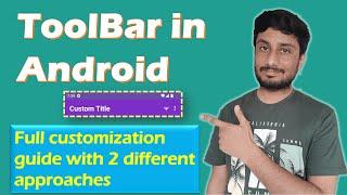 How to Customize Your Android Toolbar | Action Bar Tutorial