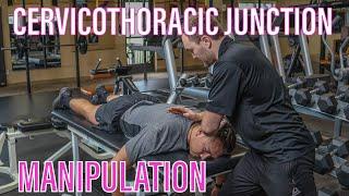 Cervicothoracic Junction Manipulation | C7 HVLA l Dorsal Caudal CT Junction HVT