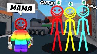 Cutest 5 YEAR OLD RAINBOW BILLY in ROBLOX MM2