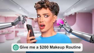 CHATGPT PICKS MY PERFECT $200 MAKEUP ROUTINE!
