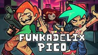 Friday Night Funkin' - Playable Pico Funkadelix Remix (Pico with Lyrics/Funkadelix Mod)