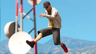 GTA 5 - Parkour Ragdolls & BMX Fails ep.7 (Euphoria Physics)