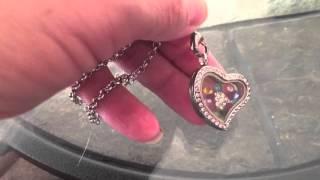 Floating Charm Memory Locket Necklace #maddiemdesigns