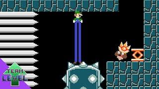 God Mode Luigi vs the Cavern of Spikes