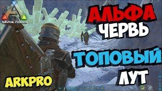 ARK►ЛЕДЯНАЯ ПЕЩЕРА С ЧЕРВЯМИ! ЛЕГЕНДАРНЫЙ ЛУТ - RAGNAROK