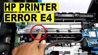 HP INK TANK PRINTER ERROR E4 PAPER JAM | WON'T PICK UP THE PAPER