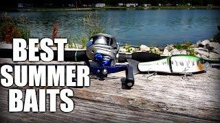 TOP 5 SUMMER BASS FISHING LURES - Shallow Water Tips