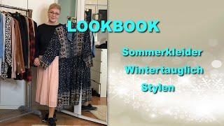 LOOKBOOK | Sommerkleider wintertauglich stylen