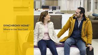 Synchrony HOME™ | Where To Use Your Card