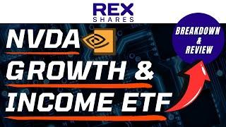 REX NVDA Growth & Income ETF: Weekly Income + 25% Leverage on Nvidia Stock! Covered Calls on 50%