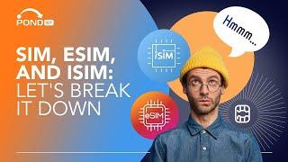 Breaking Down SIM, eSIM, & iSIM: Your Guide to Smart Connectivity 