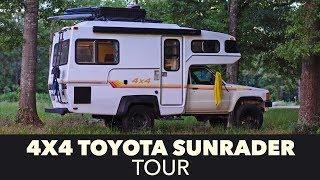 Rare 4x4 Toyota Sunrader Tour | Fully Redone Camper