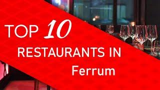 Top 10 best Restaurants in Ferrum, Virginia