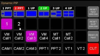 Bitfocus Companion, Dynamic PIP - vMix 25