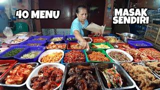 GOKIL 40 MACAM MENU MASAK SENDIRI & LUDESNYA PAS SUBUH !! PERSIAPAN DARI JAM 8 PAGI !!