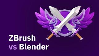 Моделирование персонажа Zbrush | Blender