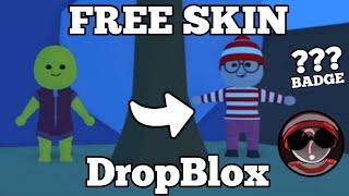 DropBlox HOW TO get FREE SKIN WHERE'S WALLY + ??? Badge