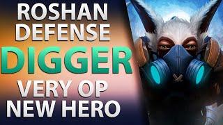 Roshan Defense - Digger Too Strong