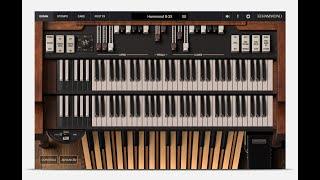 Hammond B3X for iPad.