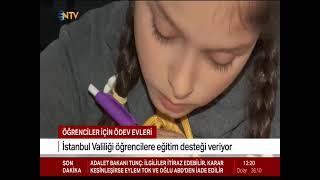 NTV’de “İstanbul Valiliği Ödevevi” Projemiz