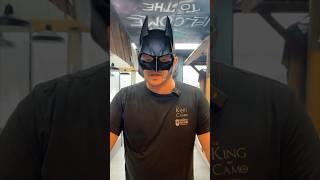 Batman visits The King of Camo! #batman #gunstore #customer