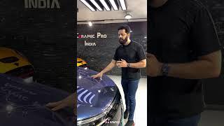 Live Test on How Kavaca - ION CPF (Composite Protection Film) protects your Car Paint  #luxury #ppf