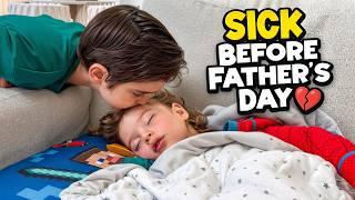 Sick Before Father's Day | Legoland Trip Canceled