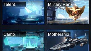 A Look At New Updates, Base, Camp, Military Rank, Technology, Mothership, Stage 81 and more