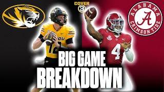 Can Alabama's backs run over Missouri? | Missouri @ Alabama: Preview & Prediction | College Football