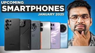 Upcoming Mobile Phones in Jan 2025 | Samsung S25 Series | OnePlus 13 | Realme 14 Pro+ | Asus ROG 9