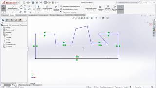 Определение эскиза в SOLIDWORKS