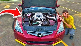 How I fit a Hellcat engine in a Honda Accord