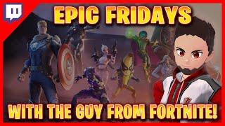 EPIC Fridays featuring the guy from Fortnite #EpicPartner