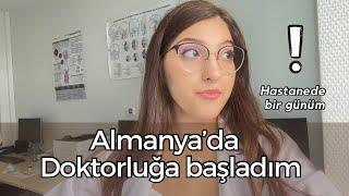 HASTANEDE BİR GÜNÜM️ Almanya’da İntörn doktorluk| Türkiye’den çok farklı mı?️ Vlog🩺