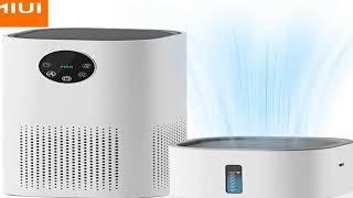 Air Purifier with Humidifier Combo for Home Allergies and Pets Hair, Smokers in Bedroom, H