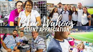 Watching the Blue Wahoos Game - Annual Client Appreciation Event | The Talley Group | 2024