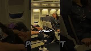 Disrespect on Airplane Leads to Hair Cutting (@jonwshow) #shorts