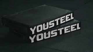 Плинты мягкие Yousteel черно красные