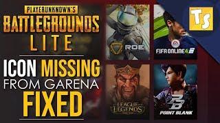 How to Fix Missing PUBG PC Lite Icon from Garena 