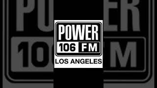 POWER 106 LOS ANGELES STATION ID SEPTEMBER 27, 2022 7:04 PM