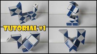 Rubik's Twist 24 Tutorial #1 - Dog - Cobra 1 - Swan 1 - Rooster