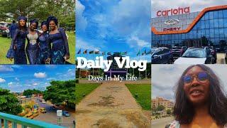 Days in my life | life of a Nigerian girl | running errands + thanksgiving + content creation