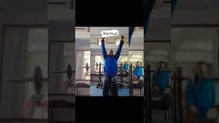 Getting the blood flowing with some essential warmup exercises!  #Warmup #lifeofneelesh