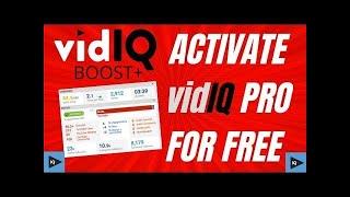 VidIQ BOOST | PRO FREE VERSION 2021 !! FREE DOWNLOAD